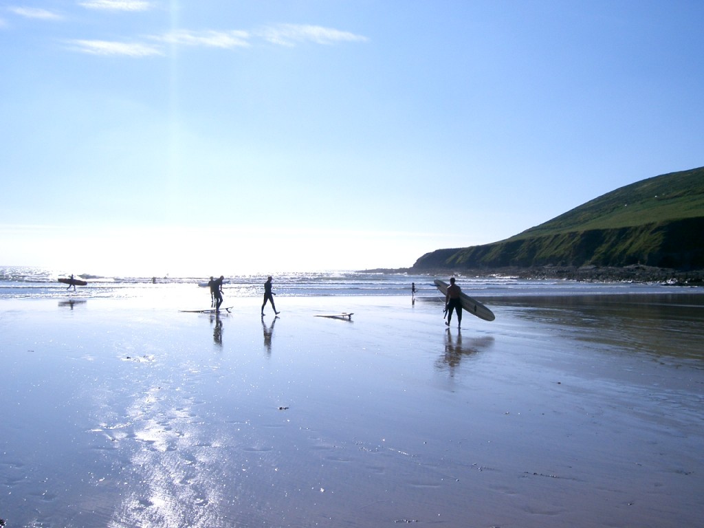 Saunton Beach and the Braunton Sand Dunes