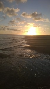 Estuary at Crow Point at Sunset