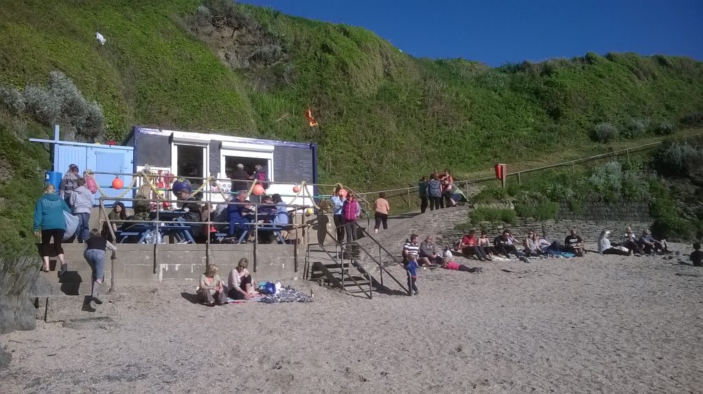 Sri Lankan Curry at Barricane Beach Woolacombe