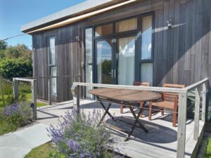 Lodge 2 Deck enjoying the Meadow views