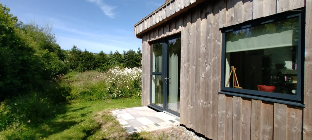 Self Catering House Braunton. Side View